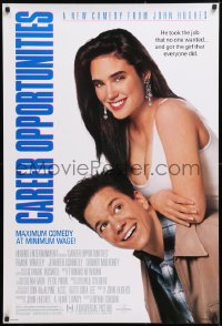 9c534 CAREER OPPORTUNITIES 1sh 1991 Bryan Gordon directed, Frank Whaley & sexy Jennifer Connelly!