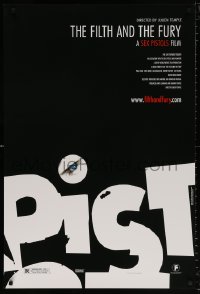 9c597 FILTH & THE FURY DS 1sh 2000 Julien Temple's Sex Pistols punk rock documentary!