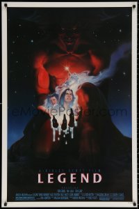 9c699 LEGEND 1sh 1986 Tom Cruise, Mia Sara, Tim Curry, Ridley Scott, cool fantasy artwork!