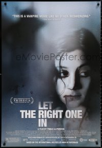 9c700 LET THE RIGHT ONE IN DS 1sh 2008 Tomas Alfredson's Lat den ratte komma in, Kare Hedebrant!