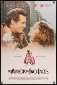 9c756 MIRROR HAS TWO FACES DS 1sh 1996 Barbra Streisand, Jeff Bridges, Lauren Bacall!