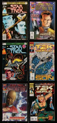 9d057 LOT OF 6 STAR TREK AND RELATED COMIC BOOKS 1980s The Motion Picture, Deep Space Nine!