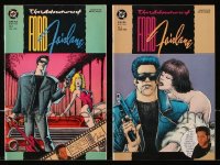9d064 LOT OF 2 ADVENTURES OF FORD FAIRLANE ISSUES #1 AND #2 COMIC BOOKS 1990 soon to be a movie!