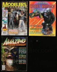 9d014 LOT OF 3 FIGURE MODELING MAGAZINES 2000s filled with cool articles with great images!