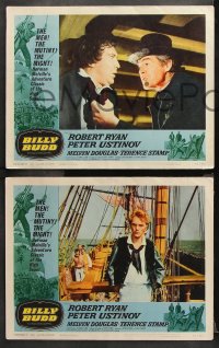 9g066 BILLY BUDD 8 LCs 1962 Terence Stamp, Robert Ryan, mutiny & high seas adventure!
