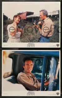 9g075 BRIDGES OF MADISON COUNTY 8 LCs 1995 Clint Eastwood directs & stars w/Meryl Streep!