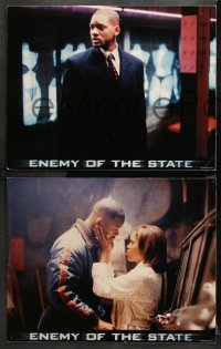 9g015 ENEMY OF THE STATE 10 LCs 1998 Will Smith, Gene Hackman, Jon Voight, Regina King!