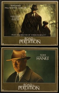 9g013 ROAD TO PERDITION 11 LCs 2002 directed by Sam Mendes, Tom Hanks, Paul Newman, Jude Law!