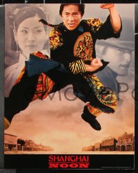 9g024 SHANGHAI NOON 9 LCs 2000 cowboys Jackie Chan & Owen Wilson, great western images!