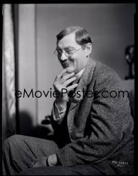 9h058 GRAND HOTEL camera original 8x10 negative 1932 seated portrait of Lionel Barrymore by Hurrell!