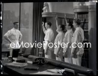 9h070 MEN IN WHITE camera original 8x10 negative 1934 Clark Gable & other doctors by Tanner!