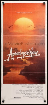 9j596 APOCALYPSE NOW Aust daybill 1979 Francis Ford Coppola, classic Bob Peak artwork!