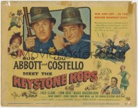 9k006 ABBOTT & COSTELLO MEET THE KEYSTONE KOPS TC 1955 Bud & Lou in the movies' maddest days!