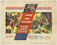 9k020 BEAT THE DEVIL TC 1953 Humphrey Bogart, Gina Lollobrigida, Peter Lorre, Robert Morley