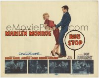 9k029 BUS STOP TC 1956 sexy smiling Marilyn Monroe held by cowboy Don Murray + 4 inset scenes!