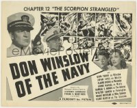 9k060 DON WINSLOW OF THE NAVY chapter 12 TC R1952 Universal war serial, The Scorpion Strangled!
