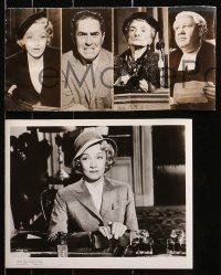 9m031 WITNESS FOR THE PROSECUTION 27 8x10 stills 1958 Marlene Dietrich, includes 2 supplements!