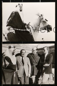 9m056 LAWRENCE OF ARABIA presskit w/ 14 stills 1963 David Lean, best Georges Kerfyser silhouette art of O'Toole!