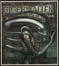 9r317 ALIEN 20x22 special poster 1990s Ridley Scott sci-fi classic, cool H.R. Giger art of monster!