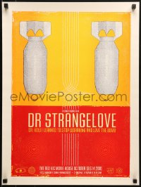 9r078 DR. STRANGELOVE signed #29/100 18x24 art print R2010 by Dave Hunter, cool bombs, love them!