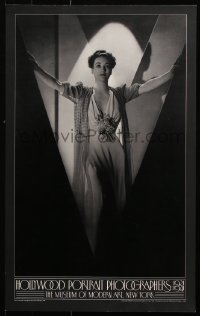 9r044 HOLLYWOOD PORTRAIT PHOTOGRAPHERS: 1921-1941 16x25 museum/art exhibition 1980 Joan Crawford!