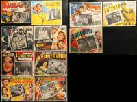 9s043 LOT OF 11 MEXICAN LOBBY CARDS 1950s-1960s scenes from a variety of different movies!