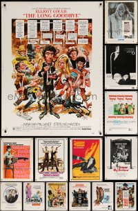 9s016 LOT OF 14 1970S 30X40S 1970s great images from a variety of different movies!