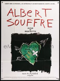 9t538 ALBERT SOUFFRE French 1p 1992 Stefan Lubrina art of bandaged heart with arrows through it!