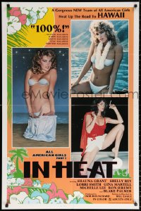 9w080 ALL AMERICAN GIRLS 2: IN HEAT 1sh 1983 Ron Jeremy, new team heats up the road to Hawaii!