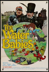 9w036 WATER BABIES English 1sh 1978 Slip Slide Adventures, Lionel Jeffries, James Mason!