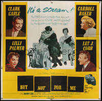 9x020 BUT NOT FOR ME 6sh 1959 Clark Gable, Carroll Baker, Lilli Palmer, Lee J. Cobb!