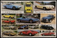 9x057 LAMBORGHINI 24x36 special poster 1984 the cool super car from over the decades!
