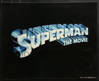 9x053 SUPERMAN 4 color 16x20 stills 1978 DC superhero Christopher Reeve, Brando, York!