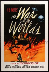 9y064 ANN ROBINSON signed 27x40 REPRO poster 2000s cool one-sheet image from War of the Worlds!