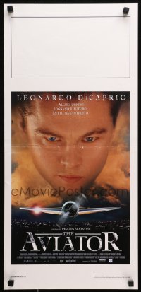 9z870 AVIATOR Italian locandina 2005 Martin Scorsese directed, Leonardo DiCaprio as Howard Hughes!