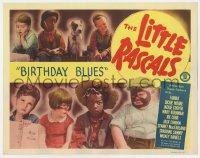 1a012 BIRTHDAY BLUES TC R1953 everyone loves the Little Rascals, great image of the Our Gang kids!