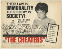 1a018 CHEATERS TC 1961 Marcel Carne's Les Tricheurs, aimless teens in post-WWII France!