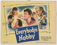 1a038 EVERYBODY'S HOBBY TC 1939 their family's collecting helps them in everyday life!
