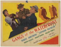 1a054 GANGS OF THE WATERFRONT TC 1945 great images of Robert Armstrong, Stephanie Bachelor!