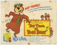 1a064 HEY THERE IT'S YOGI BEAR TC 1964 Hanna-Barbera, Yogi's first full-length feature!