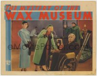 1a688 MYSTERY OF THE WAX MUSEUM LC 1933 Fay Wray & Glenda Farrell with Lionel Atwill in wheelchair!