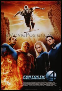 1c467 4: RISE OF THE SILVER SURFER style A int'l DS 1sh 2007 Jessica Alba, Chiklis, Chris Evans!