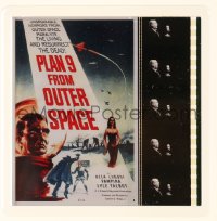 1d246 PLAN 9 FROM OUTER SPACE English film strip collectible 2000s Ed Wood, poster art + scenes!