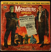 1d178 FAMOUS MONSTERS OF FILMLAND record R1973 Frankenstein's monster talks, Dracula's return!