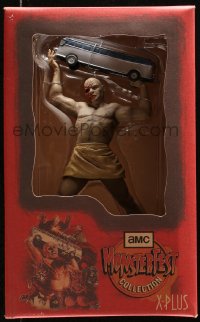1d221 WAR OF THE COLOSSAL BEAST AMC Monsterfest collectible figure 2003 picking up bus like a toy!