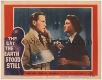 1f214 DAY THE EARTH STOOD STILL LC #8 1951 Patricia Neal watches Hugh Marlowe on phone, classic!