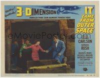 1f251 IT CAME FROM OUTER SPACE 3D LC #3 1953 Richard Carlson, Rush & others in mine, Ray Bradbury!