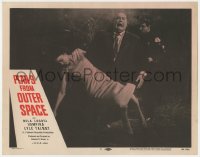 1f275 PLAN 9 FROM OUTER SPACE LC #1 1958 Ed Wood, Tor Johnson drops girl as cop attacks him!