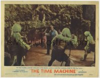 1f286 TIME MACHINE LC #2 1960 Rod Taylor holding off Morlocks as he's ambushed from above!