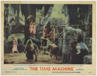 1f287 TIME MACHINE LC #8 1960 Rod Taylor saves Mimieux & Eloi from Morlocks in underground caves!